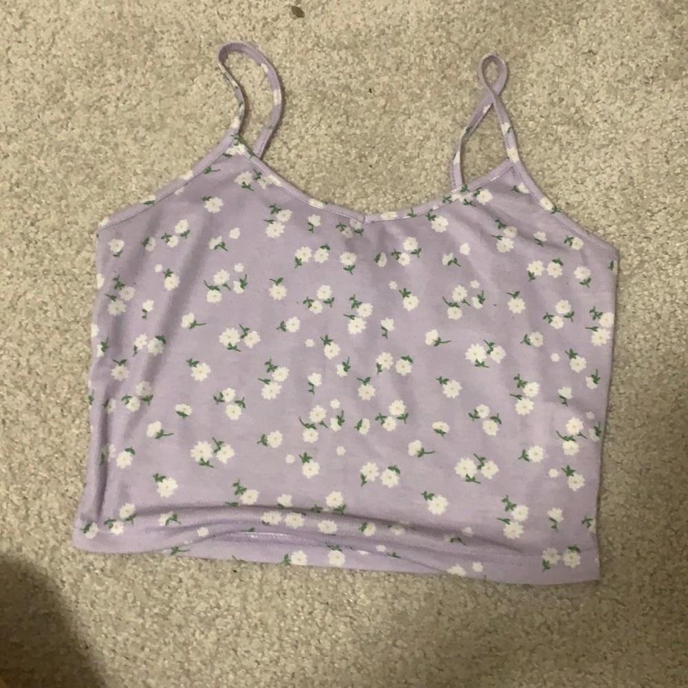 Purple tank